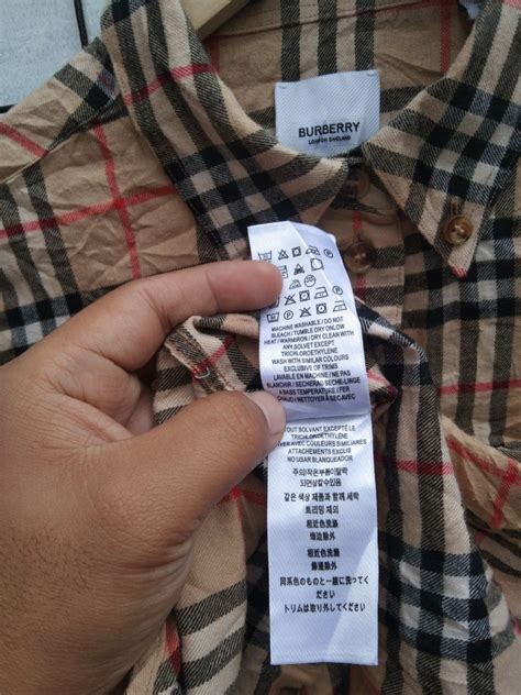 burberry made in thailand|burberry authenticity check.